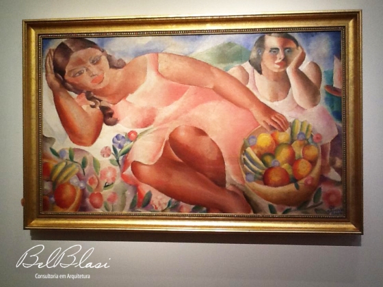 Di Cavalcanti Mulheres com frutas, 1932